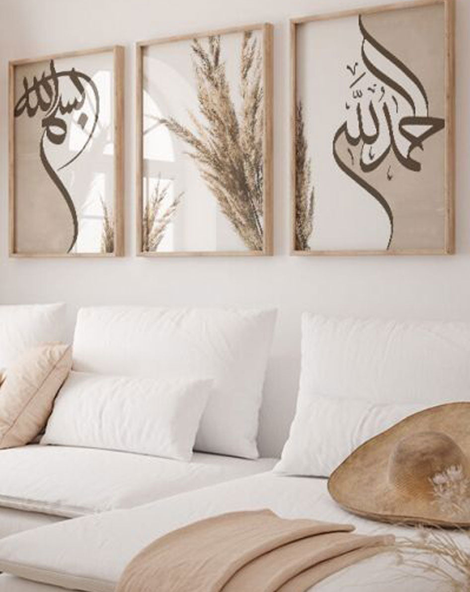 Modern Canvas Wall Art Collection | Islamic Calligraphy, Pop Culture, Abstract & Personalized Prints